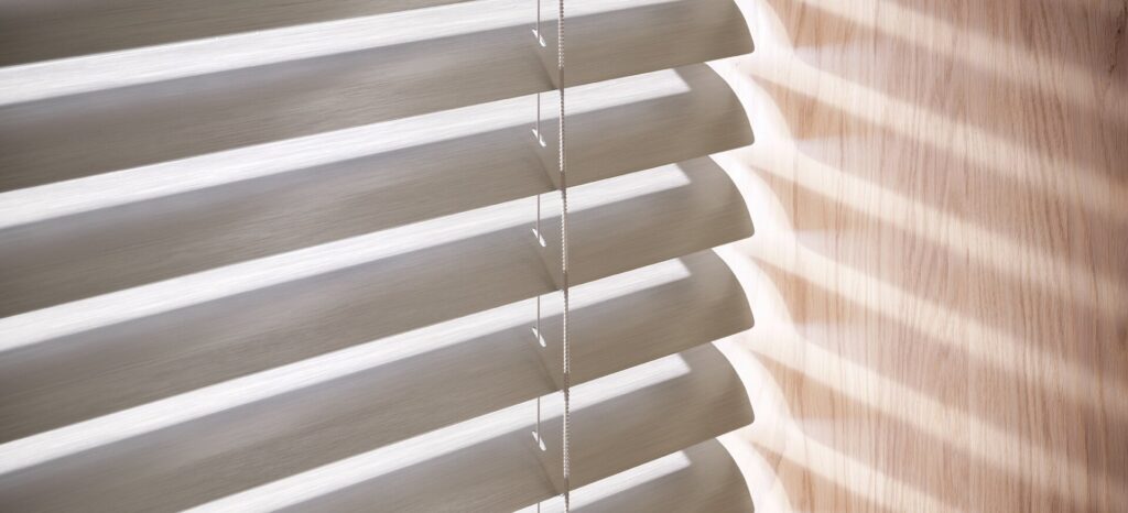 Aluminum Blinds Closeup
