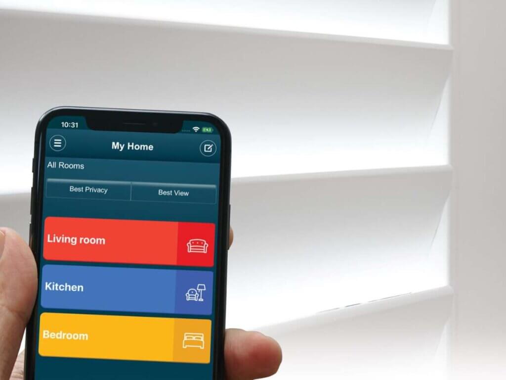 Motorized window treatments connect effortlessly with your smart home system, allowing complete automation of your window coverings.